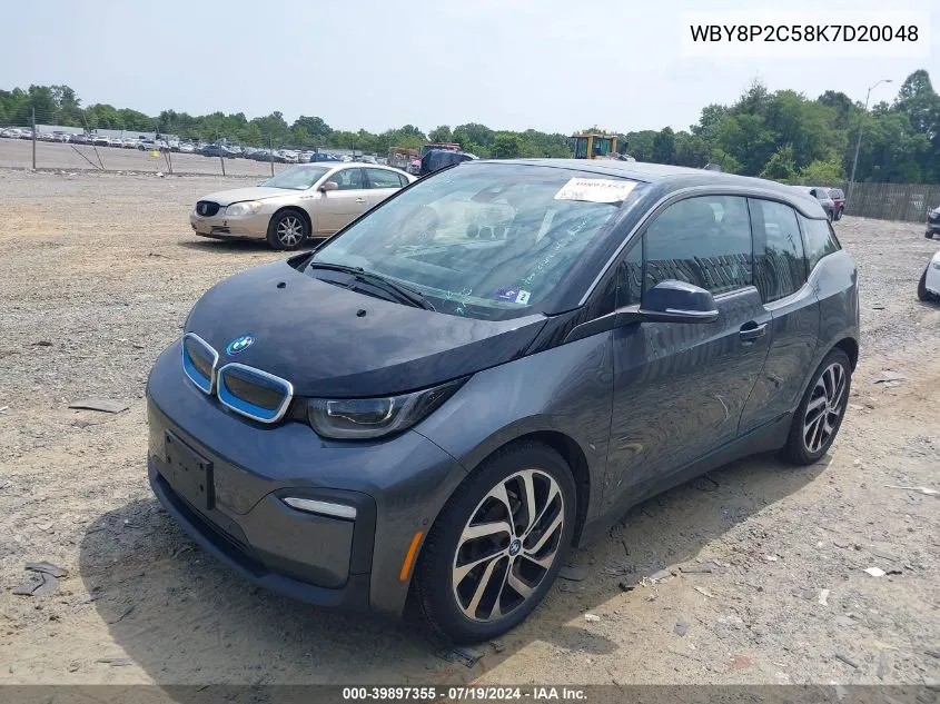 2019 BMW I3 120Ah VIN: WBY8P2C58K7D20048 Lot: 39897355