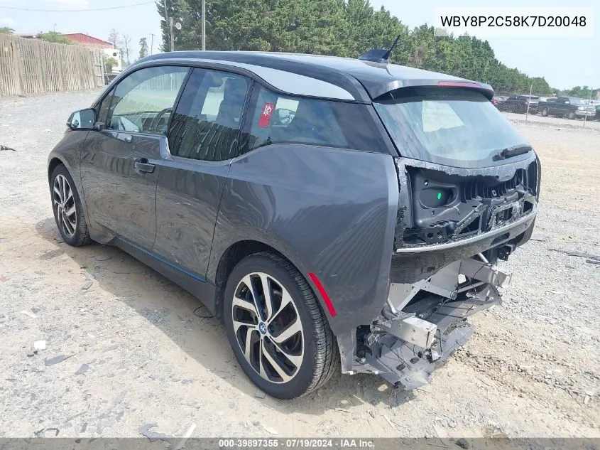 2019 BMW I3 120Ah VIN: WBY8P2C58K7D20048 Lot: 39897355