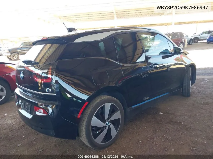 2019 BMW I3 120Ah VIN: WBY8P2C59K7E86997 Lot: 40086288