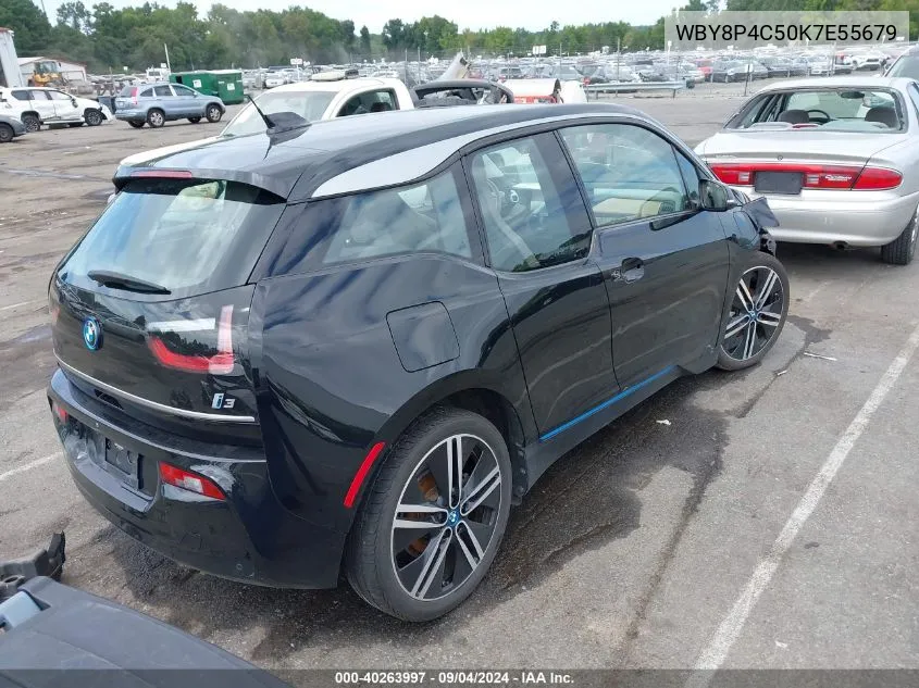 2019 BMW I3 120Ah W/Range Extender VIN: WBY8P4C50K7E55679 Lot: 40263997