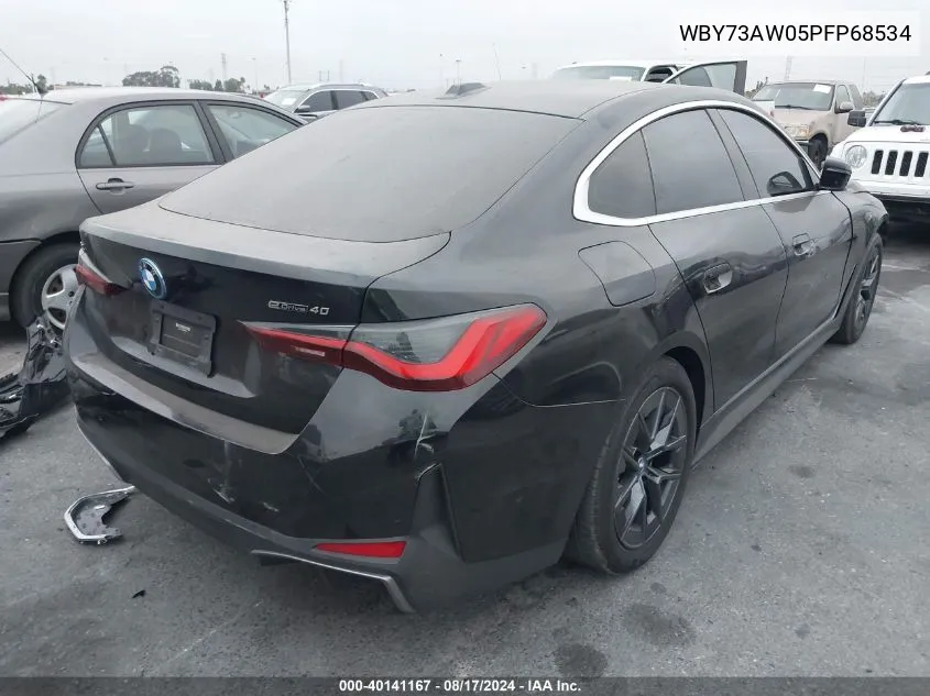 2023 BMW I4 Edrive40 VIN: WBY73AW05PFP68534 Lot: 40141167