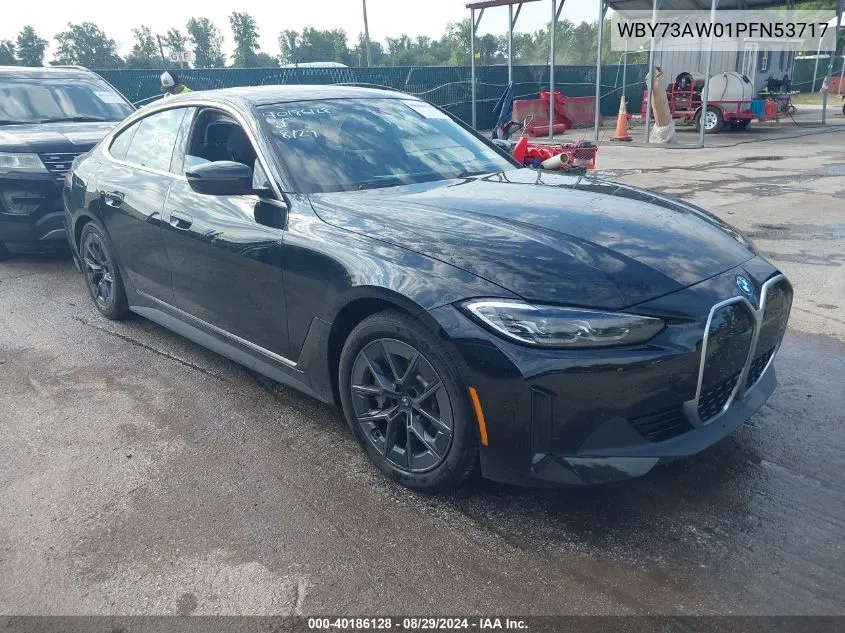 2023 BMW I4 Edrive40 VIN: WBY73AW01PFN53717 Lot: 40186128