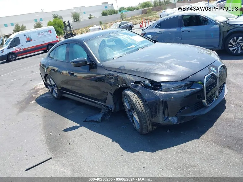 2023 BMW I4 Edrive35 VIN: WBY43AW08PFP79093 Lot: 40256265