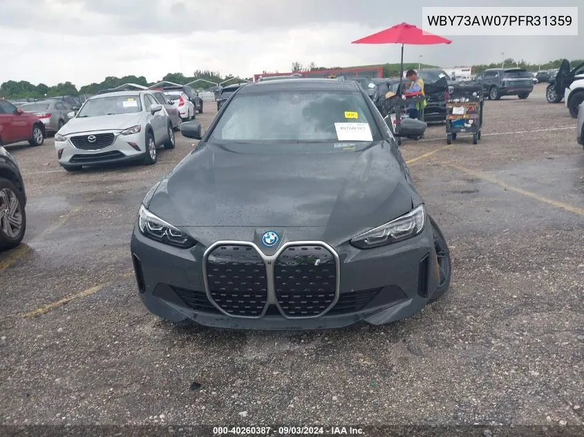 WBY73AW07PFR31359 2023 BMW I4 Edrive40