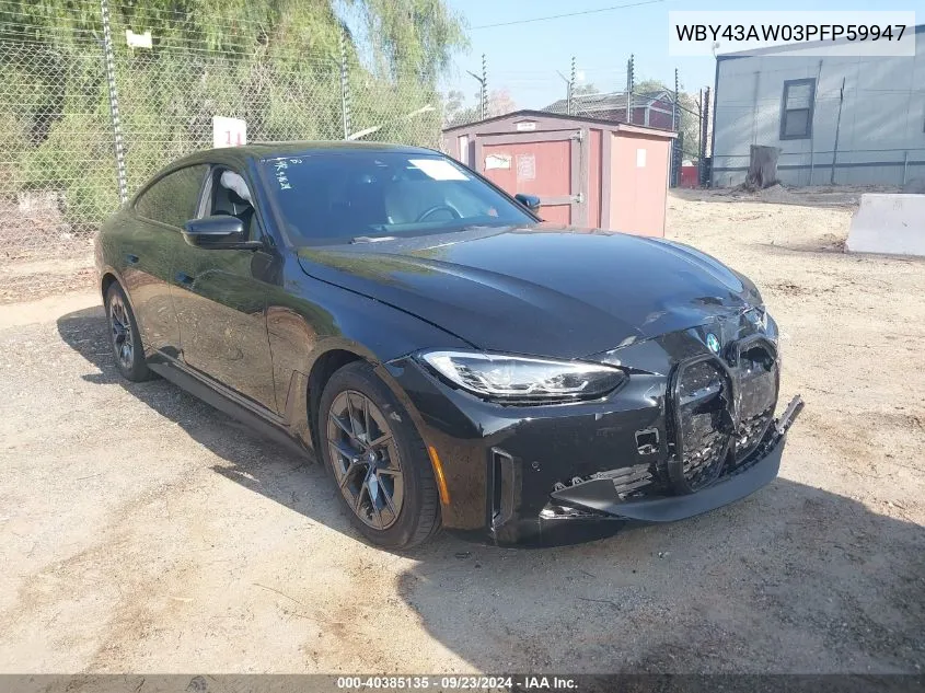 WBY43AW03PFP59947 2023 BMW I4 Edrive 35