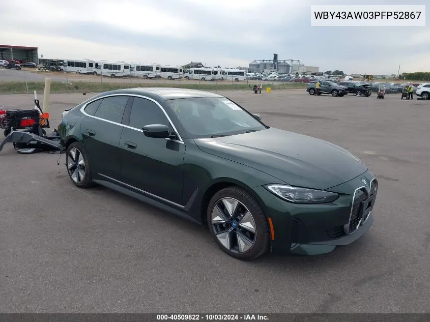 WBY43AW03PFP52867 2023 BMW I4 Edrive35