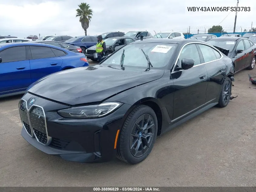 WBY43AW06RFS33783 2024 BMW I4 Edrive35