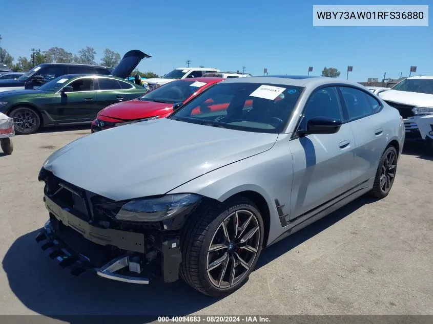 2024 BMW I4 Edrive40 VIN: WBY73AW01RFS36880 Lot: 40094683