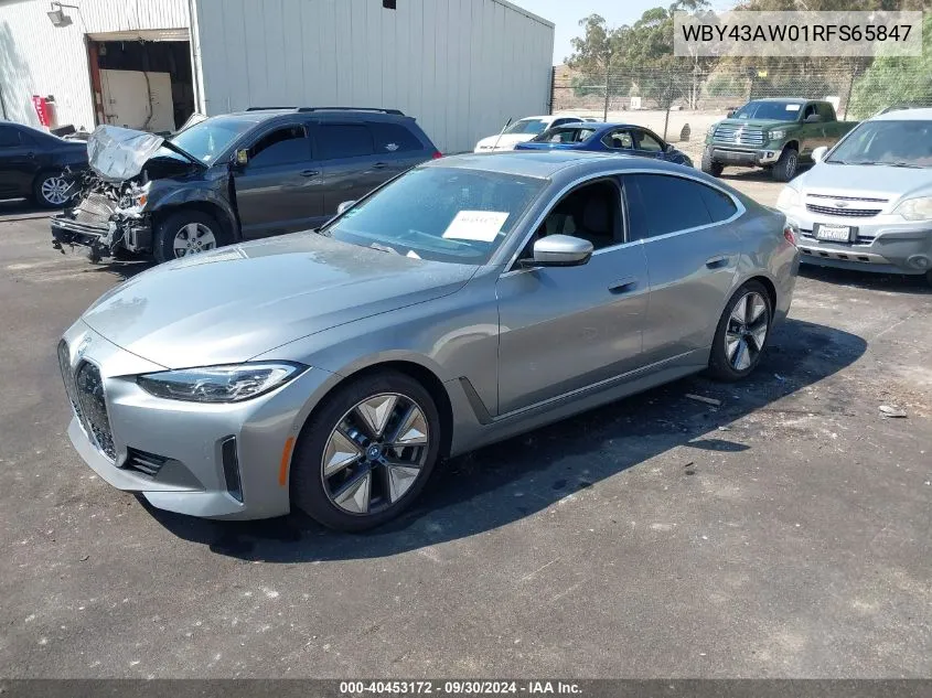 WBY43AW01RFS65847 2024 BMW I4 Edrive35