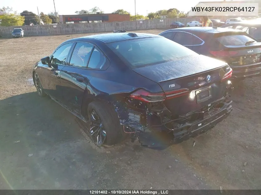 WBY43FK02RCP64127 2024 BMW I5