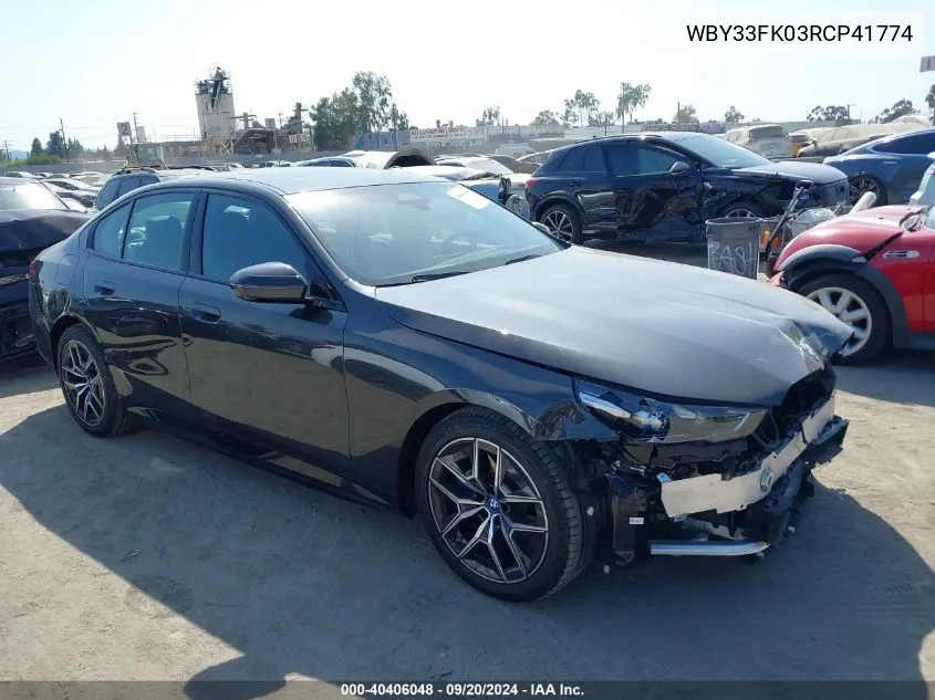 WBY33FK03RCP41774 2024 BMW I5 Edrive40