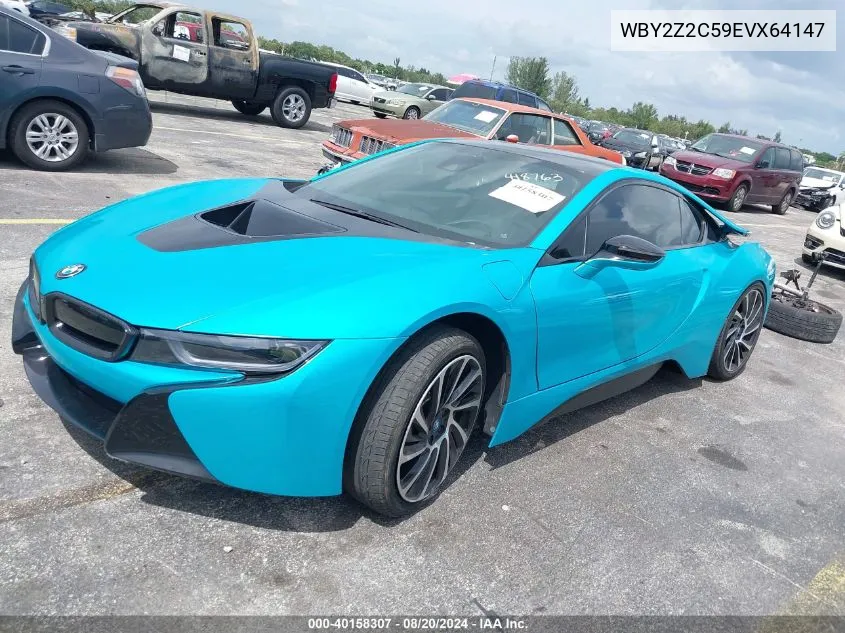 2014 BMW I8 VIN: WBY2Z2C59EVX64147 Lot: 40158307