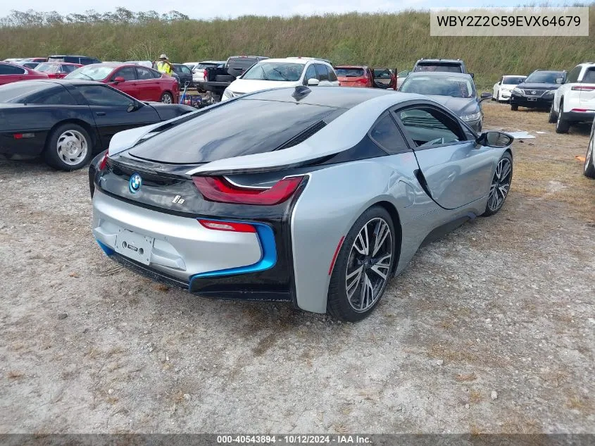 2014 BMW I8 VIN: WBY2Z2C59EVX64679 Lot: 40543894