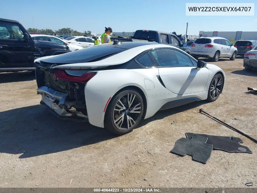 2014 BMW I8 VIN: WBY2Z2C5XEVX64707 Lot: 40644223