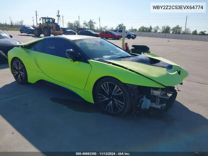 2014 BMW I8 VIN: WBY2Z2C53EVX64774 Lot: 40693350