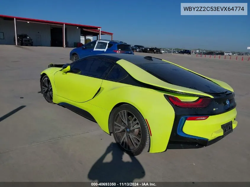 2014 BMW I8 VIN: WBY2Z2C53EVX64774 Lot: 40693350