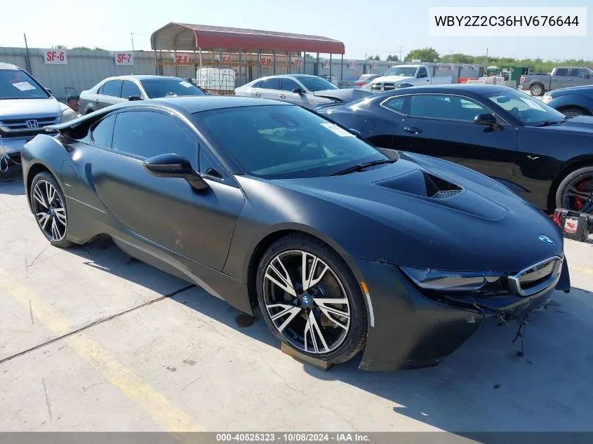 2017 BMW I8 VIN: WBY2Z2C36HV676644 Lot: 40525323