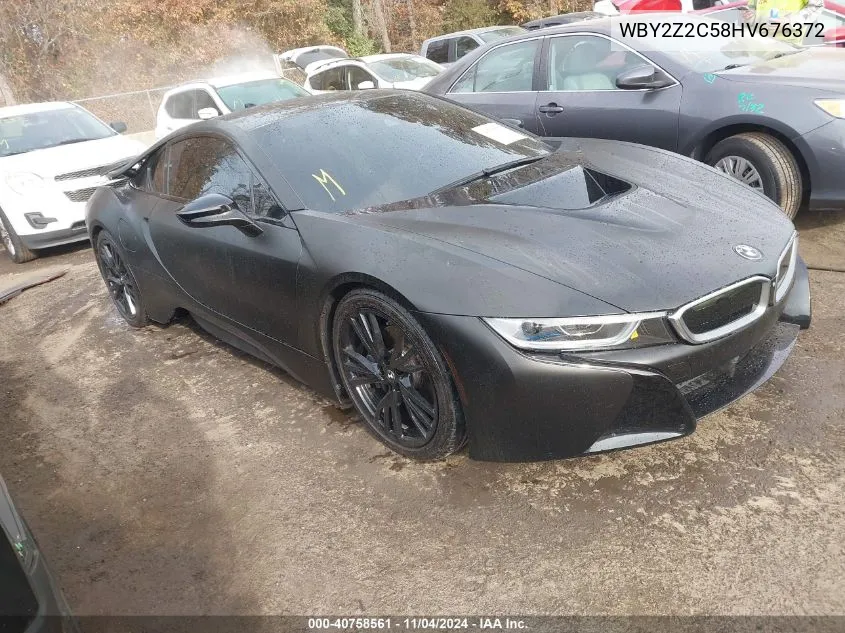 2017 BMW I8 VIN: WBY2Z2C58HV676372 Lot: 40758561