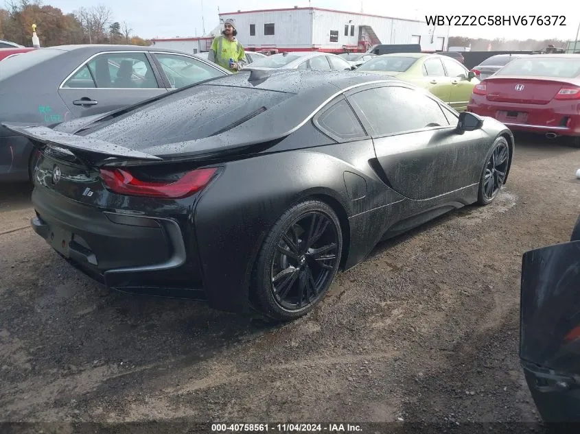 2017 BMW I8 VIN: WBY2Z2C58HV676372 Lot: 40758561