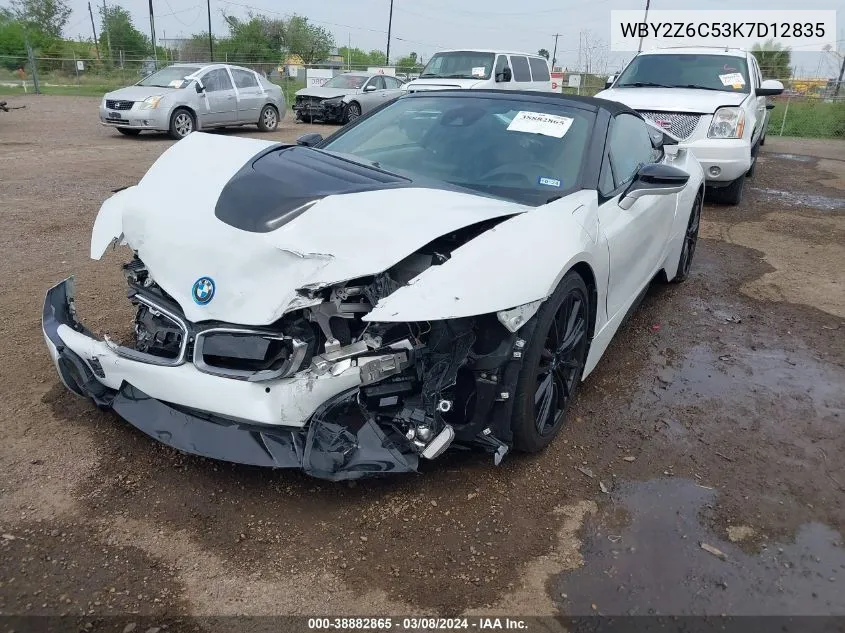 WBY2Z6C53K7D12835 2019 BMW I8