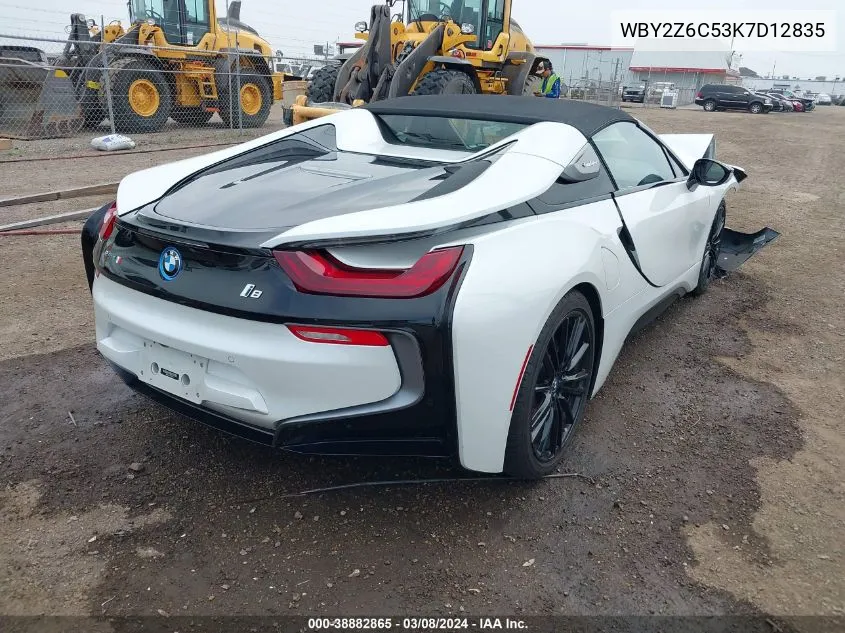 WBY2Z6C53K7D12835 2019 BMW I8