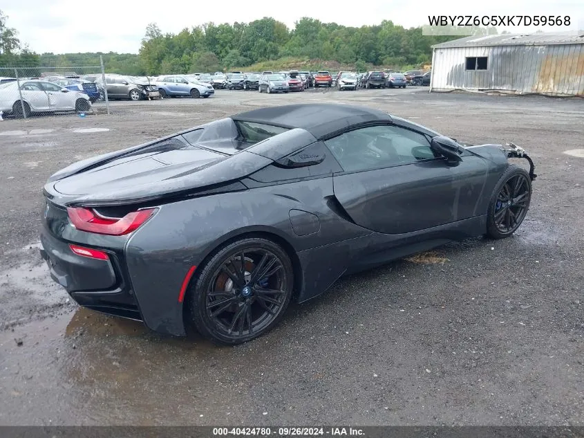 WBY2Z6C5XK7D59568 2019 BMW I8