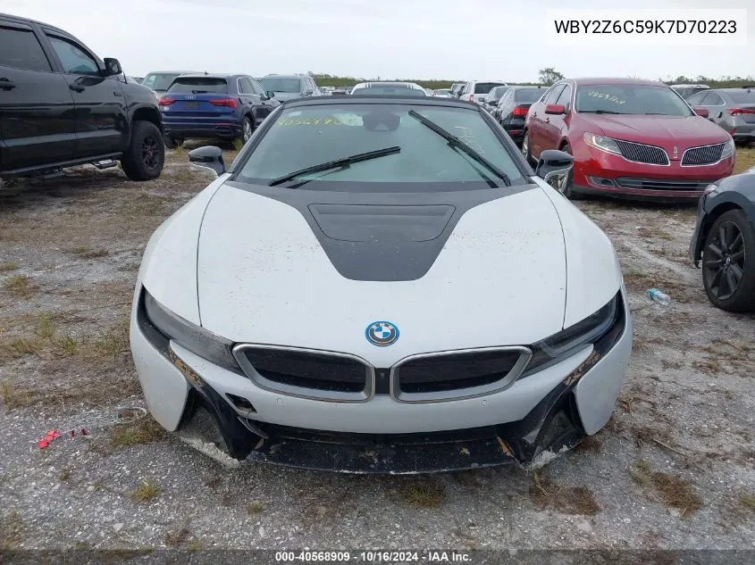 2019 BMW I8 VIN: WBY2Z6C59K7D70223 Lot: 40568909