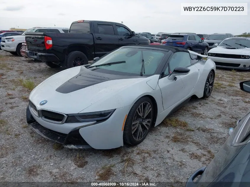 WBY2Z6C59K7D70223 2019 BMW I8