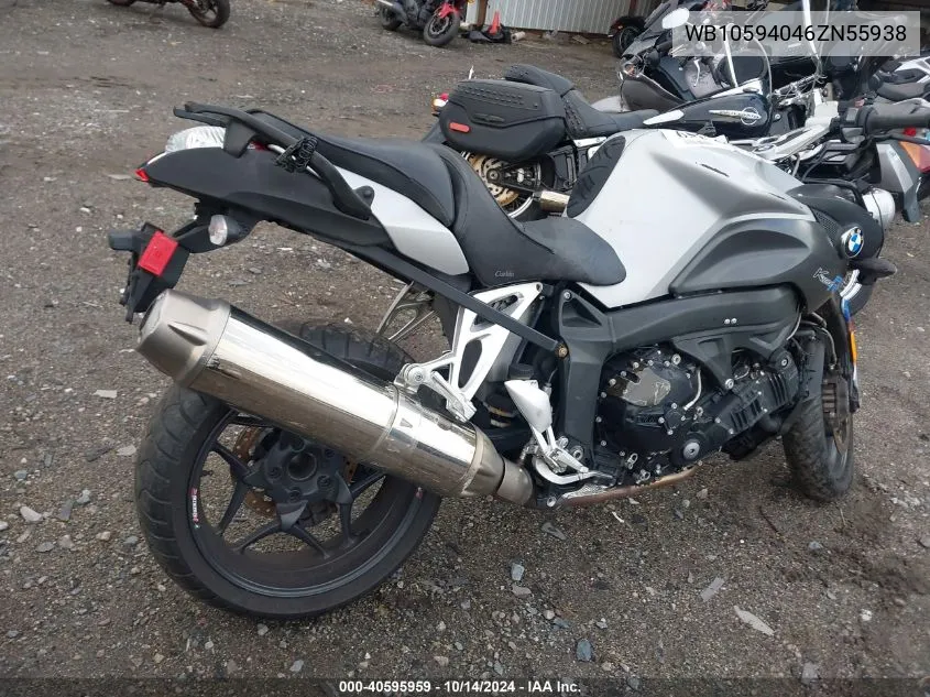 2006 BMW K1200 R VIN: WB10594046ZN55938 Lot: 40595959