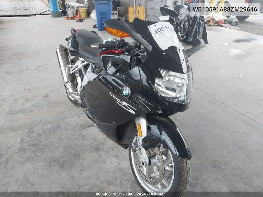 WB10591A88ZM29646 2008 BMW K1200 S