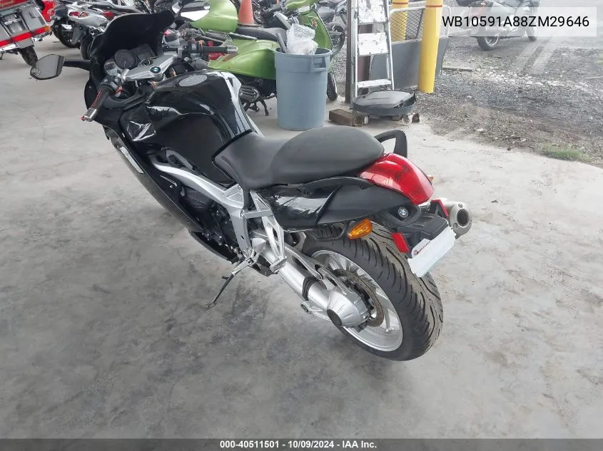 WB10591A88ZM29646 2008 BMW K1200 S