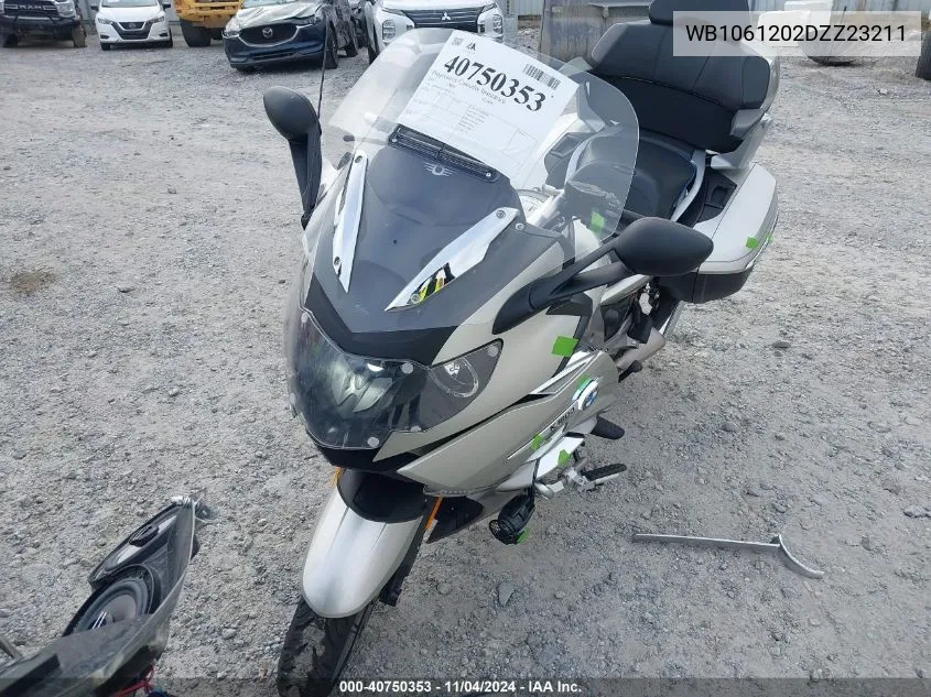 2013 BMW K1600 Gtl VIN: WB1061202DZZ23211 Lot: 40750353