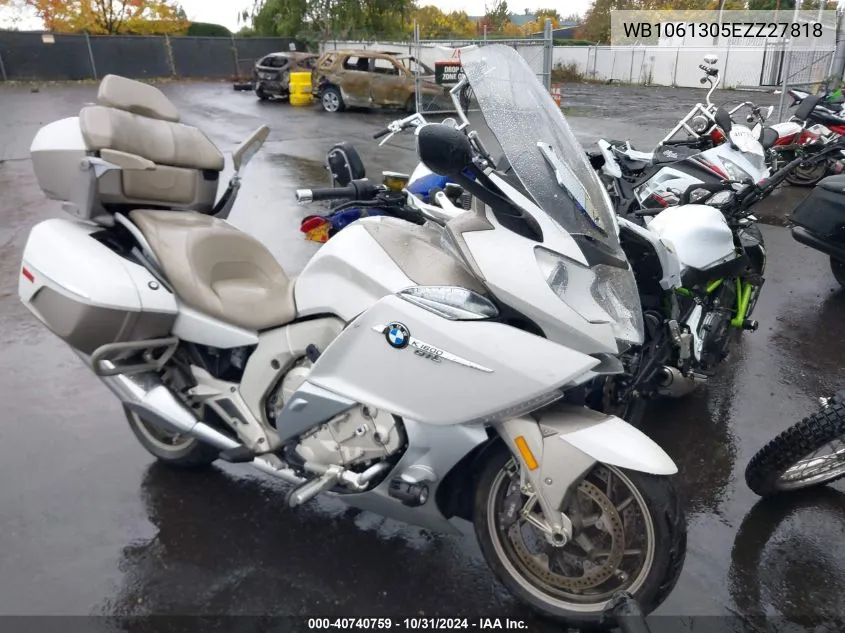 2014 BMW K1600 Gtl VIN: WB1061305EZZ27818 Lot: 40740759