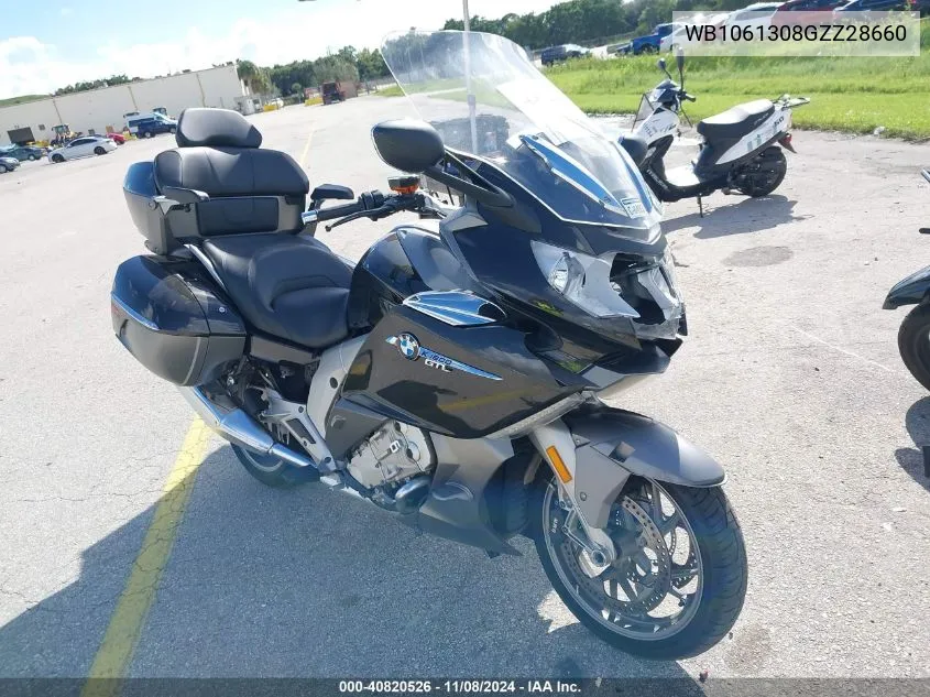 2016 BMW K1600 Gtl/Exc VIN: WB1061308GZZ28660 Lot: 40820526