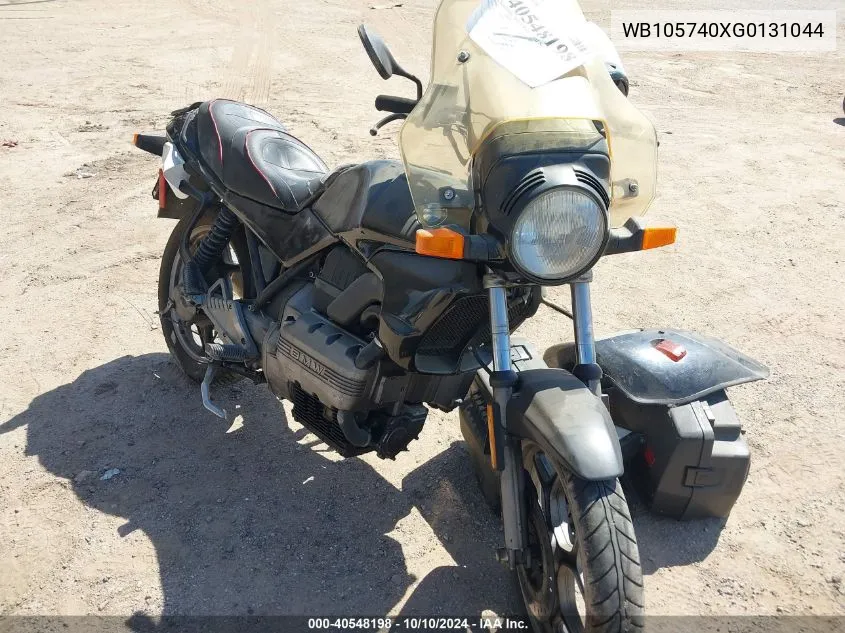 WB105740XG0131044 1986 BMW K75 C/T