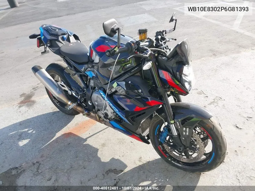 2023 BMW M 1000 R VIN: WB10E8302P6G81393 Lot: 40512481