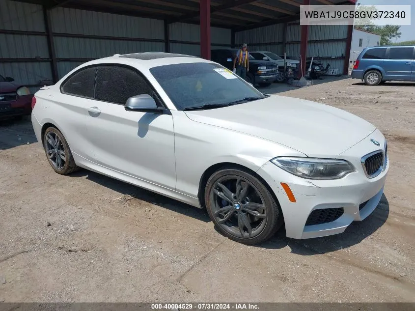 WBA1J9C58GV372340 2016 BMW M235I xDrive