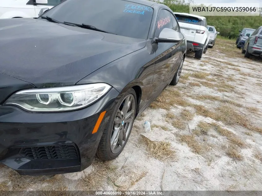 2016 BMW M235I VIN: WBA1J7C59GV359066 Lot: 40605010