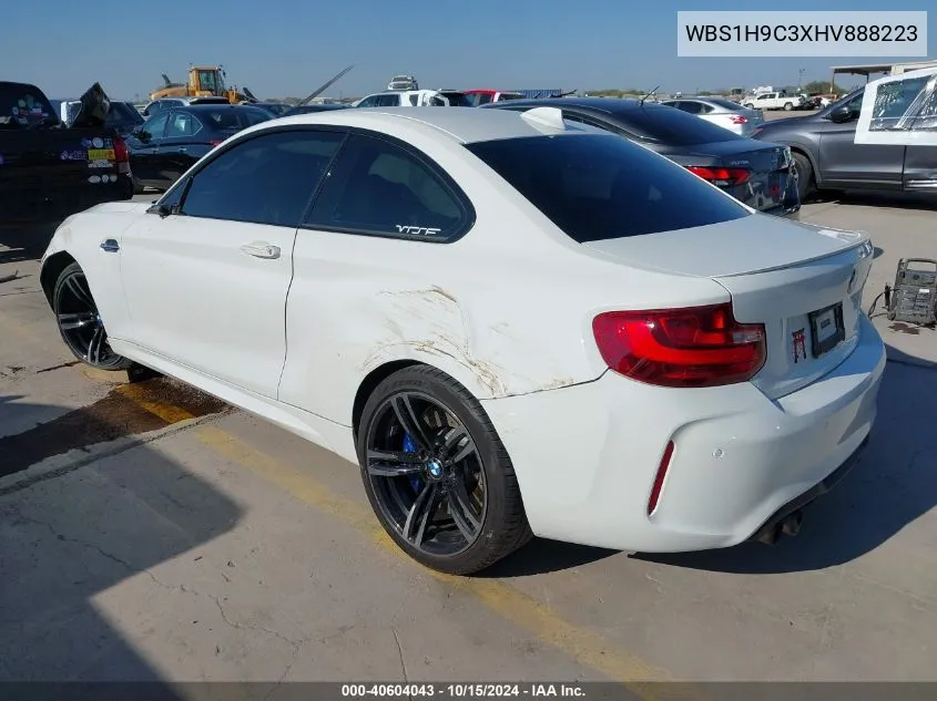 WBS1H9C3XHV888223 2017 BMW M2