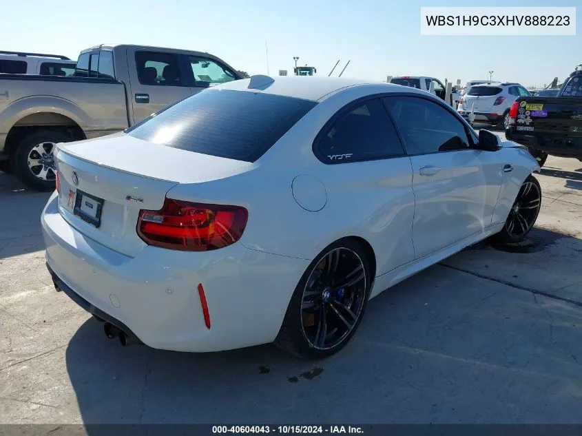 WBS1H9C3XHV888223 2017 BMW M2