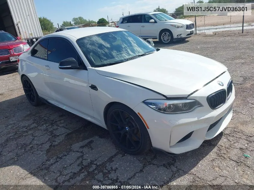 2018 BMW M2 VIN: WBS1J5C57JVD36301 Lot: 39786985