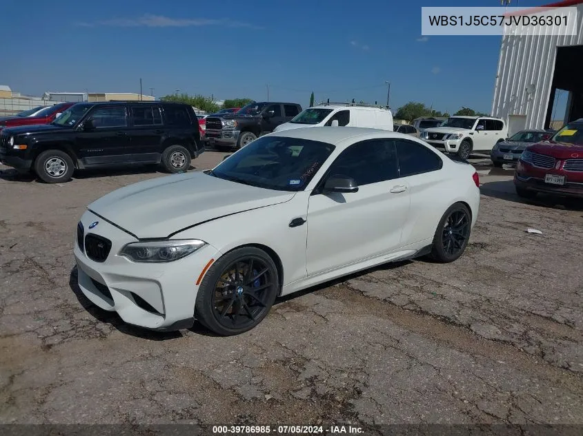 WBS1J5C57JVD36301 2018 BMW M2