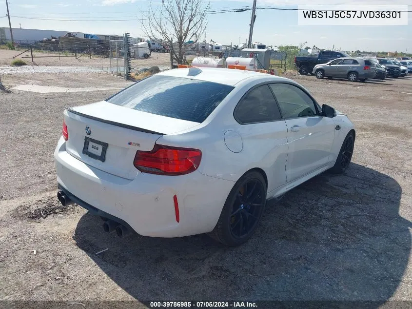 2018 BMW M2 VIN: WBS1J5C57JVD36301 Lot: 39786985