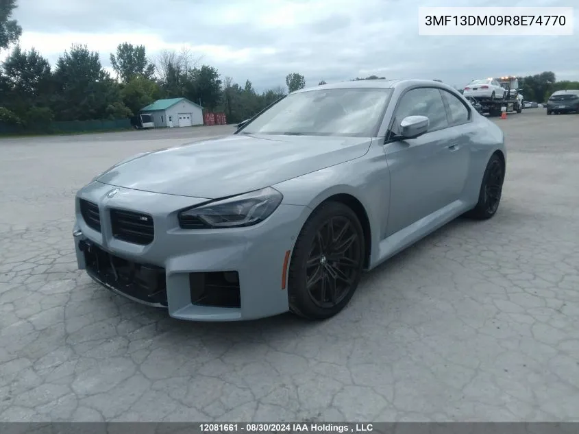 2024 BMW M2 VIN: 3MF13DM09R8E74770 Lot: 12081661