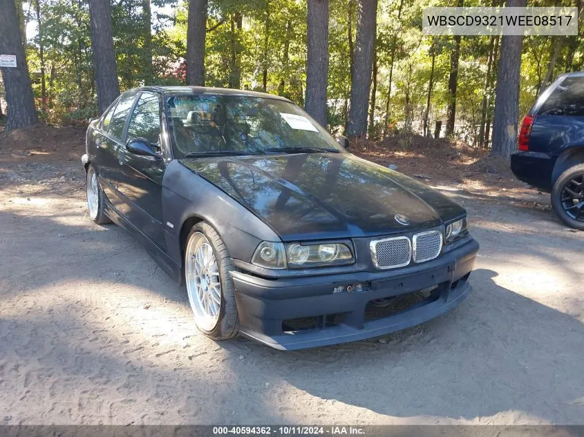 1998 BMW M3 VIN: WBSCD9321WEE08517 Lot: 40594362