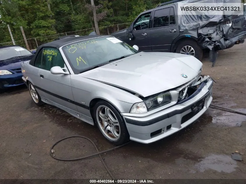 1999 BMW M3 VIN: WBSBK0334XEC41321 Lot: 40402564