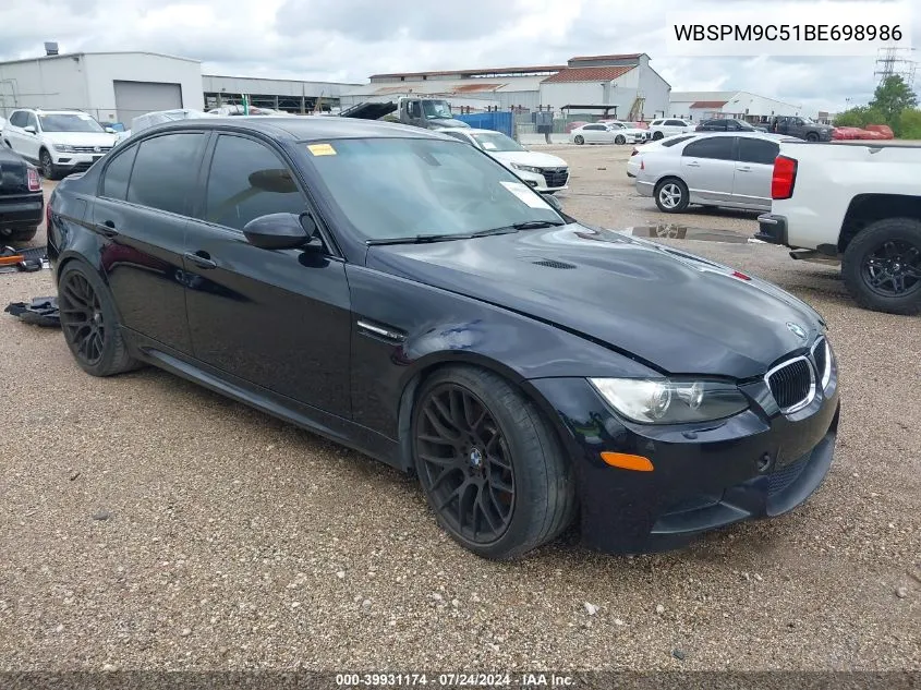 WBSPM9C51BE698986 2011 BMW M3