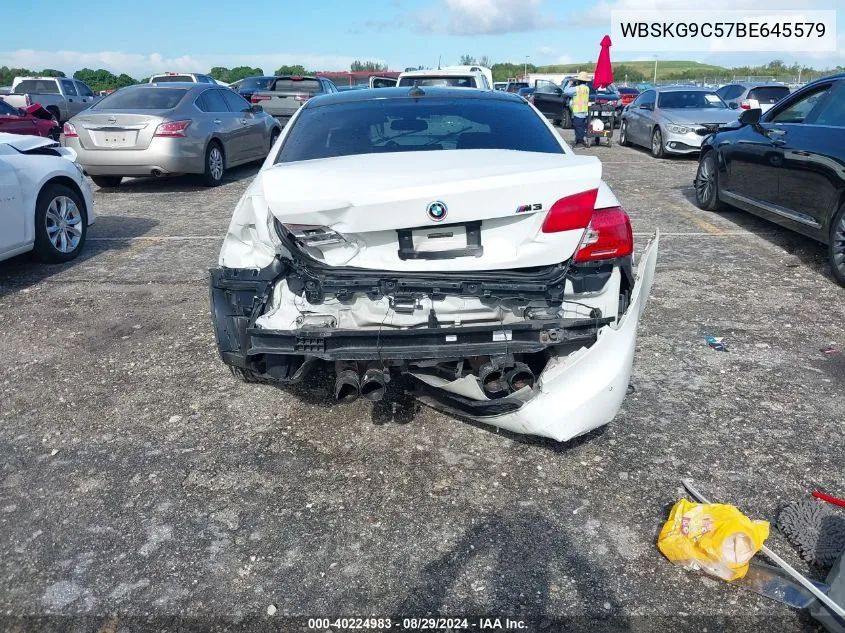 WBSKG9C57BE645579 2011 BMW M3