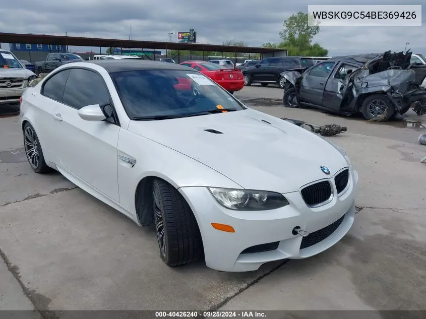 WBSKG9C54BE369426 2011 BMW M3