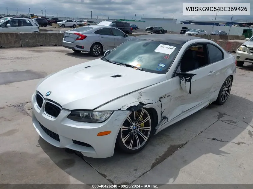 WBSKG9C54BE369426 2011 BMW M3